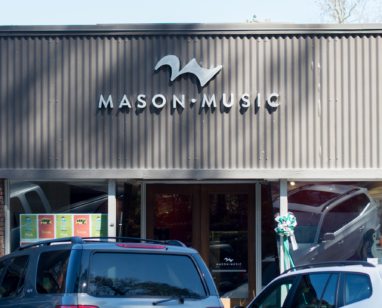 Music lessons at Mason Music in Mountain Brook, Alabama